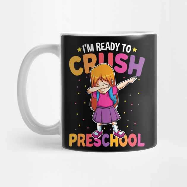 Dabbing Girl Preschool Funny Back To School Gift by HCMGift